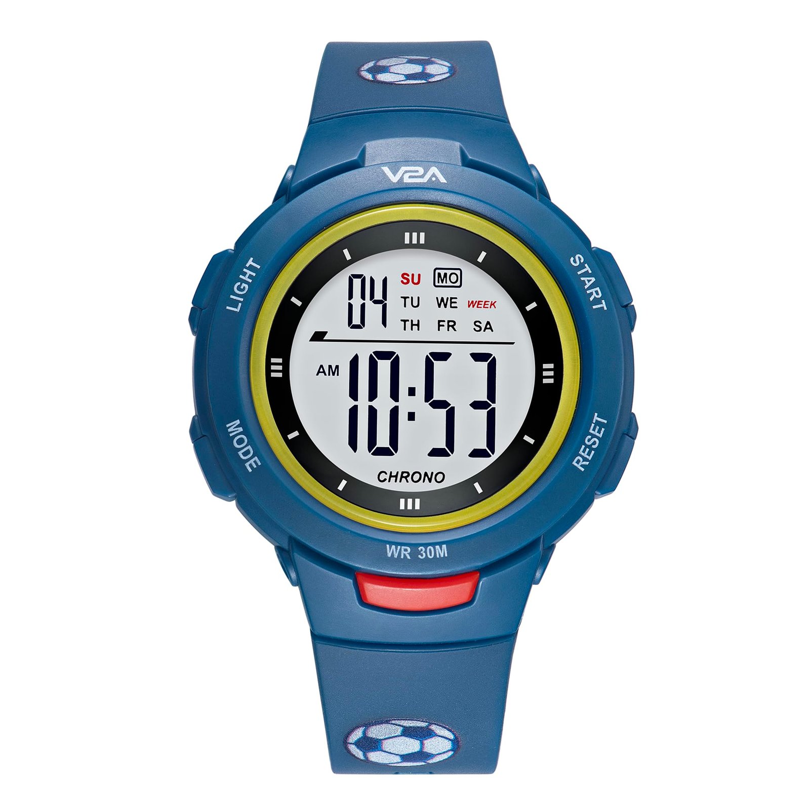 V2A Kids Watch – Waterproof Multi-Functional Digital Sports Watch for Ages 5-13, 30M Water Resistance, Gift for 5-10 Year Olds