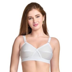TRYLO KPL Women’s Cotton Non-Padded Bra Black/Black Currant/Butter SCOT/Coral/MARUN/Rasberry/Rose Gold/Nude/Sapphire/Skin/White 30 to 40 Available Cups C to I