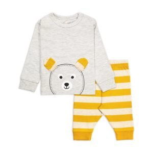 ARIEL Cotton Fleece Clothing Sets for Boys & girls – Unisex Winter Clothing sets Full Sleeve T-shirt & Pant