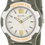 SF Quartz Analog White Dial Fern Green Plastic Strap Watch for Men – NT7921PP15