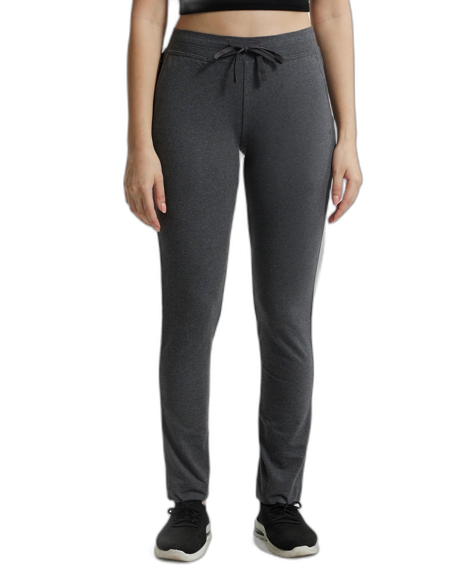 Jockey 1301 Women Super Combed Cotton Elastane Trackpants (Prints May Vary)