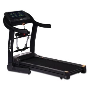 Durafit91™ Velox Pro Multifunction 6 HP Peak BLDC|Hydraulic Foldable Treadmill|25 Level Auto Incline |18 Km/Hr Max Speed|Max Weight 150 Kg|Bluetooth Speaker|Wynd app|Running Surface:L-1350mm&W -500mm