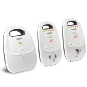 VTech DM112-2 Safe & Sound Digital Audio Baby Monitor With Two Parent Units