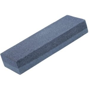 Oblivion Knife Sharpener 1 Pc – Dual Grit Silicon Carbide Sharpening Stone – Professional Carborundum Block for Knives, Chisels & Cutting Tools with Safety Case – Suitable for Ceramic & Metal Blades