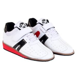 RXN World Star Weightlifting Shoes for Men and Women, RXN Lifter Gym Shoes with Natural Leather & Mesh Upper, Velcro Closure, EVA & Rubber Outsole, Standard Fit for Stability & Forefoot FlexibilityRXN Lifter Weightlifting shoes