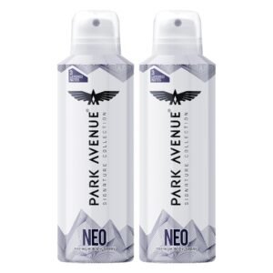 Park Avenue Men Neo Signature Collection | Deodorant Spray | Fresh Long-Lasting Aroma | 150Ml Each (Pack Of 2)