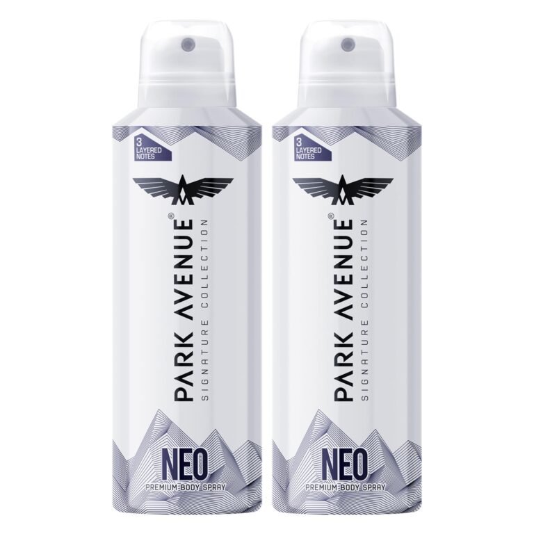 Park Avenue Men Neo Signature Collection | Deodorant Spray | Fresh Long-Lasting Aroma | 150Ml Each (Pack Of 2)