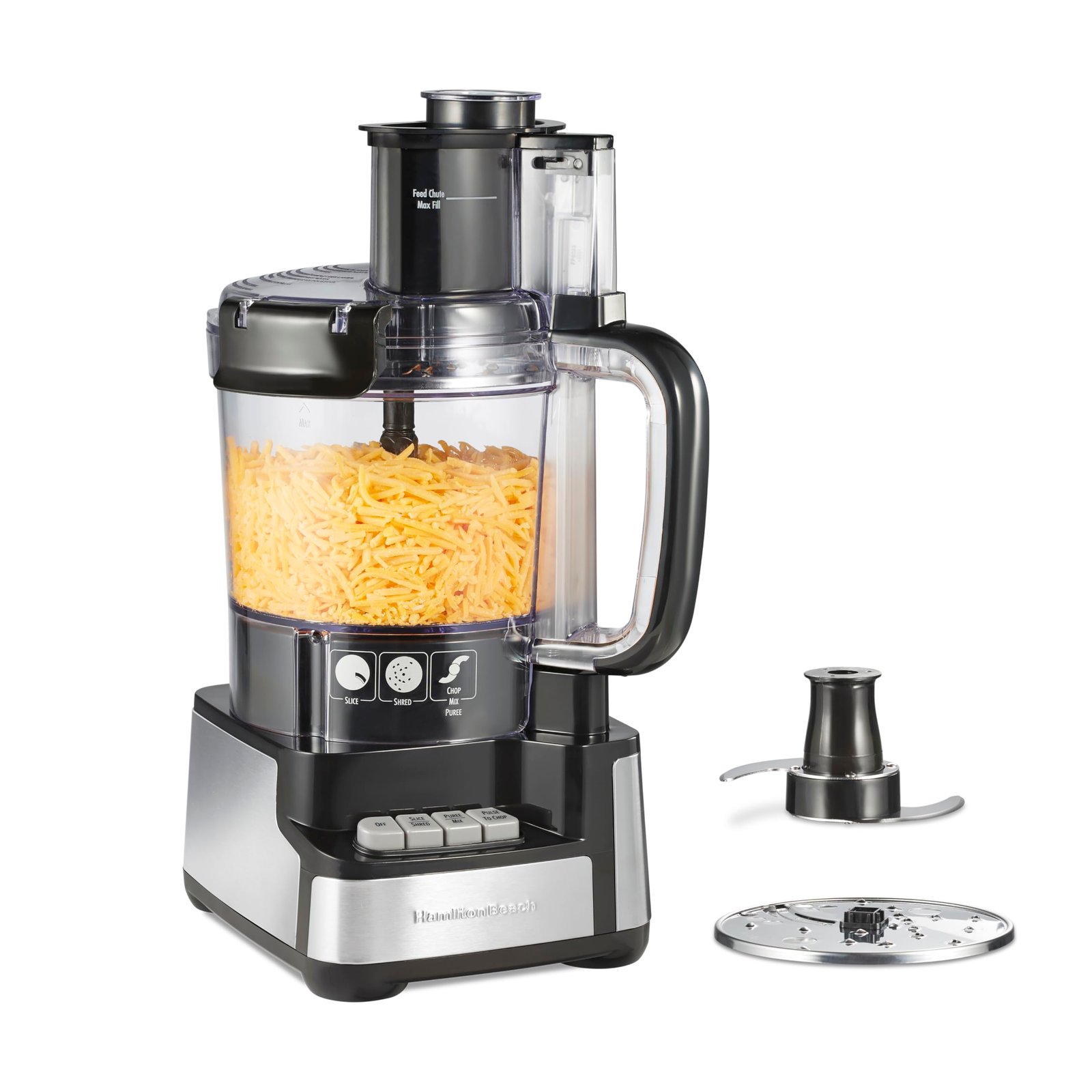 Hamilton Beach 70725A 450-Watt Food Processor , Black