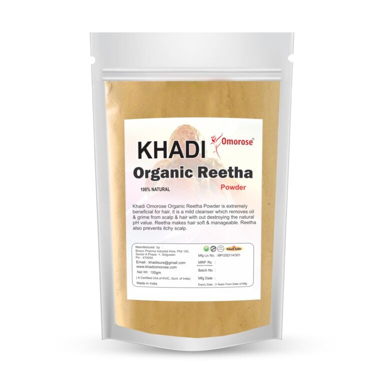 Khadi Omorose Reetha Powder For Hair, 100 grams