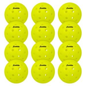 Franklin Sports X-40 Performance Outdoor Pickleballs – USAPA Approved – Official Ball of US Open Pickleball Championships
