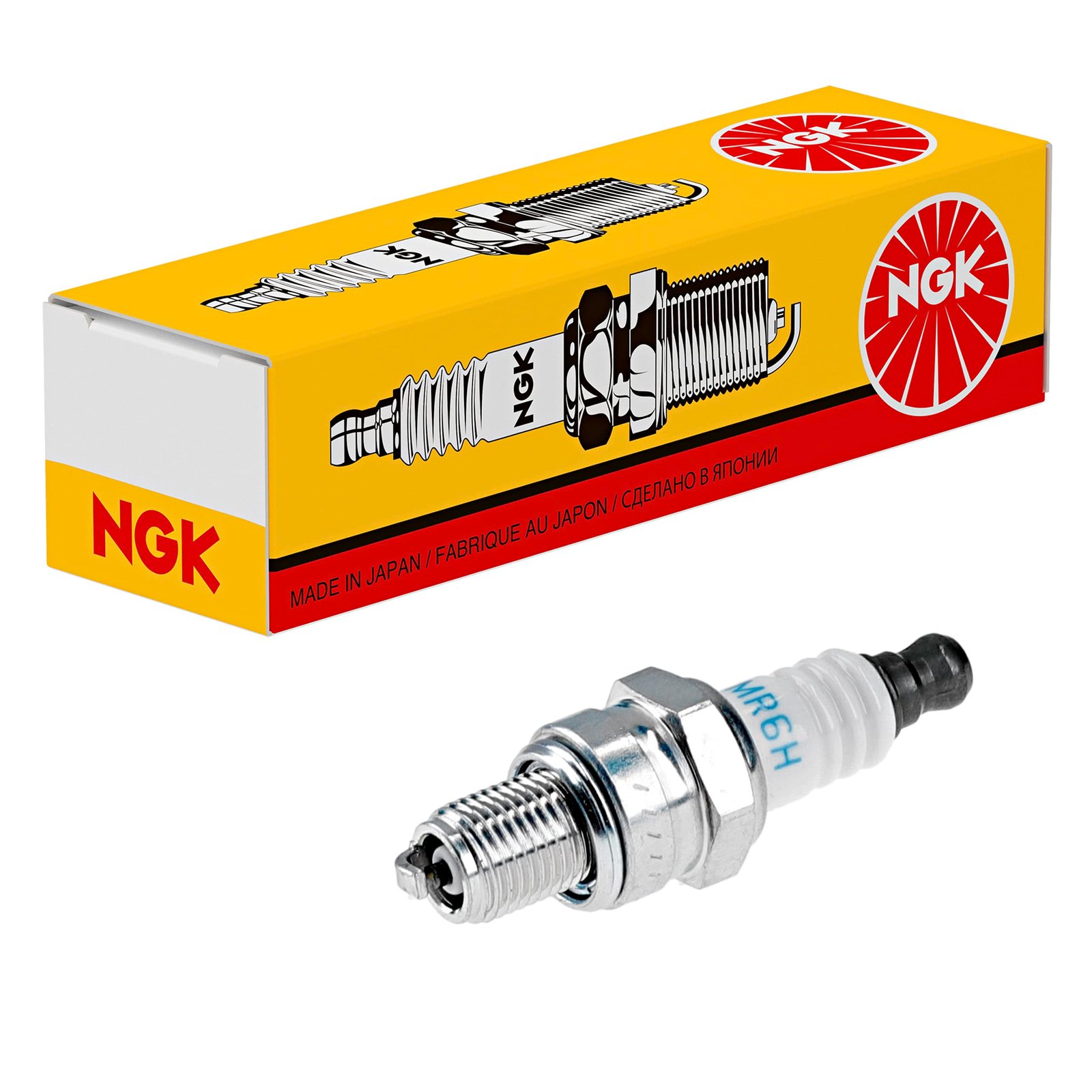 NGK (3365) CMR6H Standard Spark Plug, Pack of 1