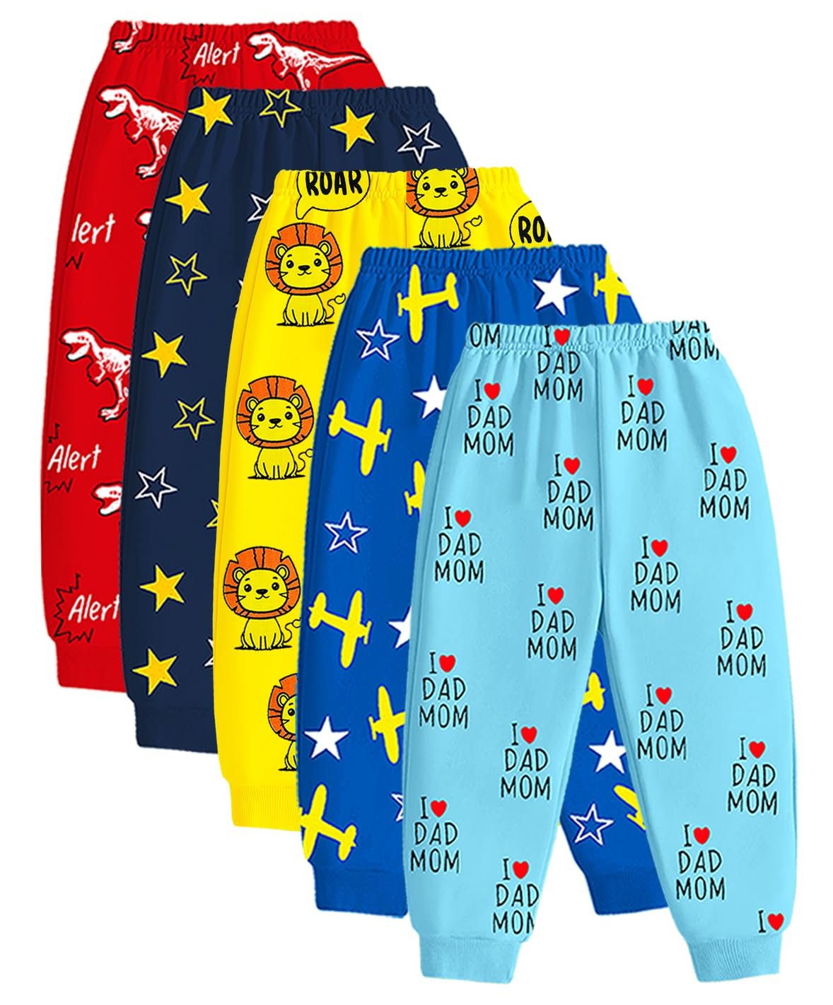 Kuchipoo Baby Girl & Baby Boy Regular Fit Cotton Pyjama