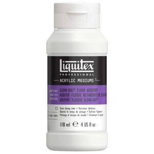 Liquitex 126704 Professional Slow-Dri Fluid Retarder Effects Medium, 4-oz