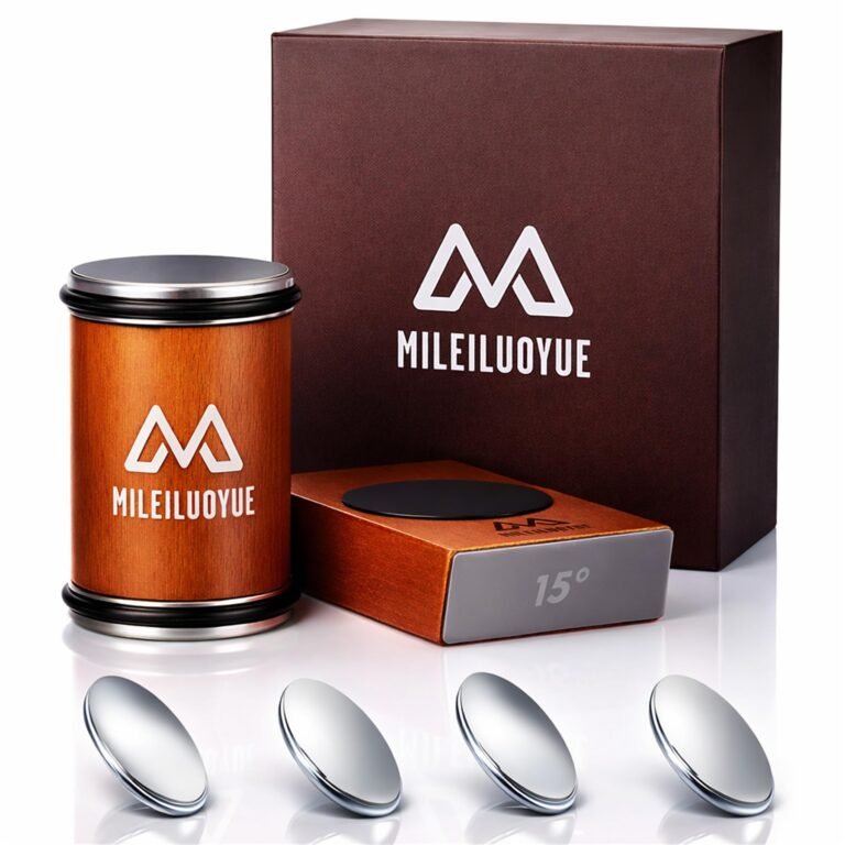 MILEILUOYUE Knife sharpener, rolling tool knife sharpener, diamond, ceramic disc grinders are used, facilitate magnetic inclination angles of 15° and 20°