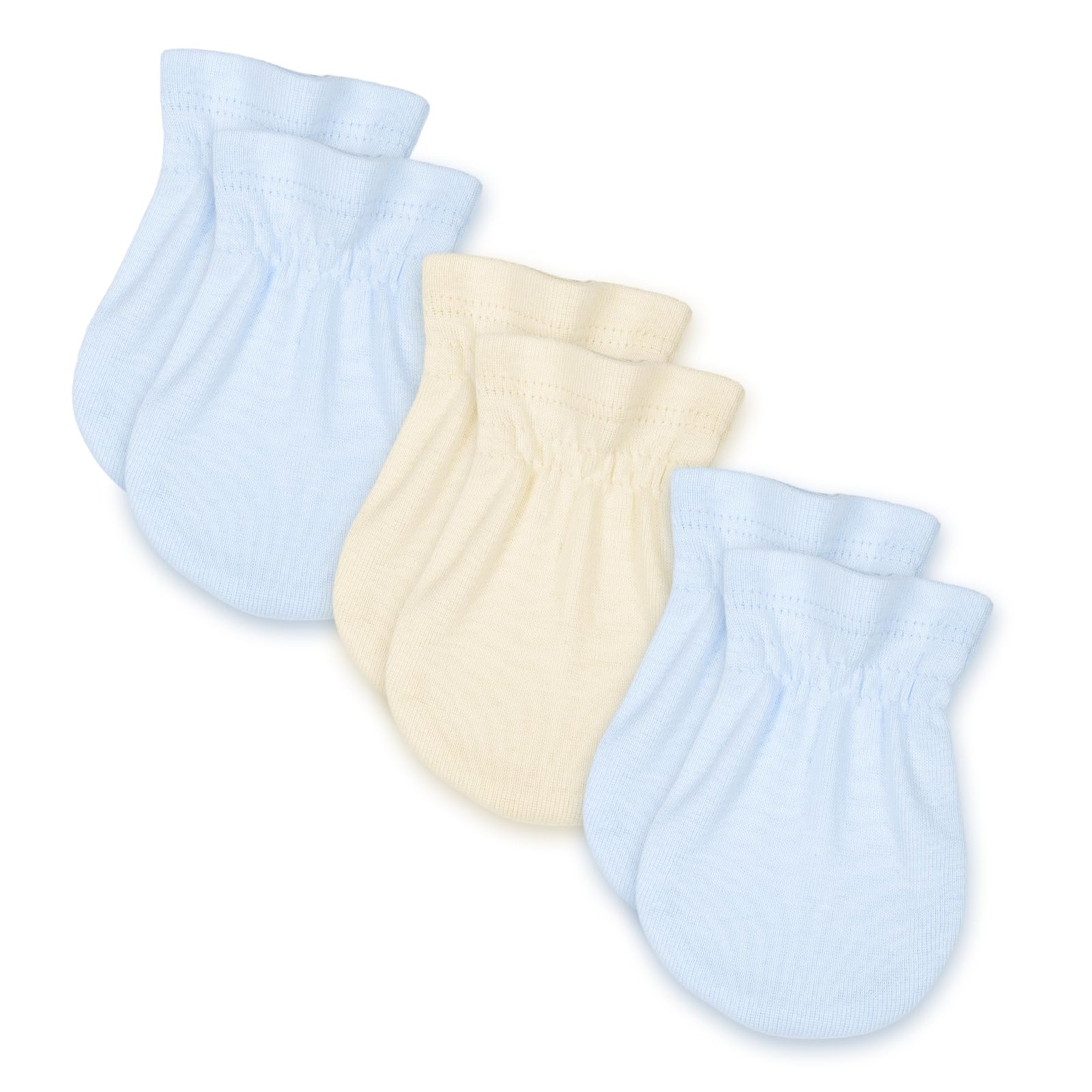 NINTARABABY Mittens for Newborns – 100% Organic Cotton, Ages 0-6 Months