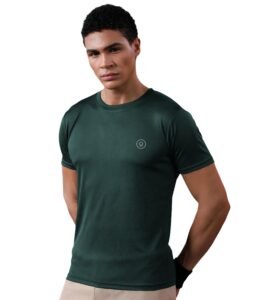 CHKOKKO Gym T Shirts for Men Workout Activewear Solid Quick Dry Sports Tshirt for man Breathable Lightweight Half Sleeve Regular Fit Round Neck Running Boys T Shirt