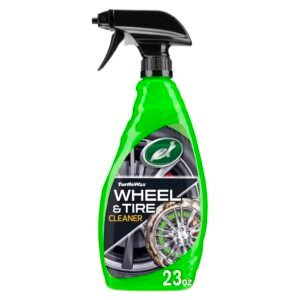 Turtle Wax Wheel & Tire Cleaner, Foaming Brake Dust Remover for Tires & Wheels, Safe Non-Acid Formula, Cleans Grime & Road Dirt, OEM and Aftermarket Safe, 680ml