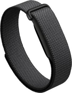 Fitbit Google Air – Screenless Activity Tracker with Fitness, Heart Rate, and Sleep Tracking – Personalized AI-Powered Coaching – Up to 7 Days’ Battery Life – Works with iOS and Android – Obsidian
