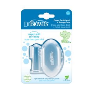 Dr. Brown’s Finger Manual Toothbrush for Infant, White,1 Count
