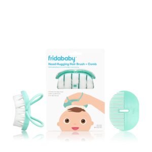Frida Baby Fridababy Infant Head-Hugging Hairbrush + Styling Comb Set, From The Makers Of Nosefrida