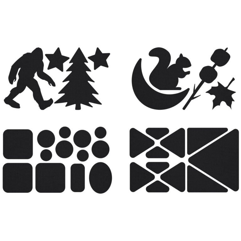 Tenacious Tape Gear Patches 20″”, Campimg, Black