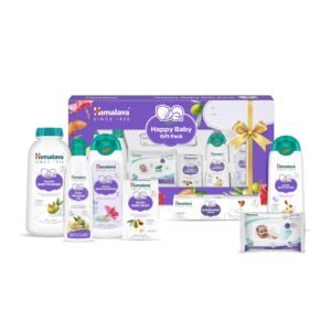 Himalaya Happy Baby Gift Pack 7s with Newborn Baby Essentials | No.1 Doctor Recommended Brand | Complete Baby Care Kit | Safe for Newborns | Perfect for Every Baby Celebration