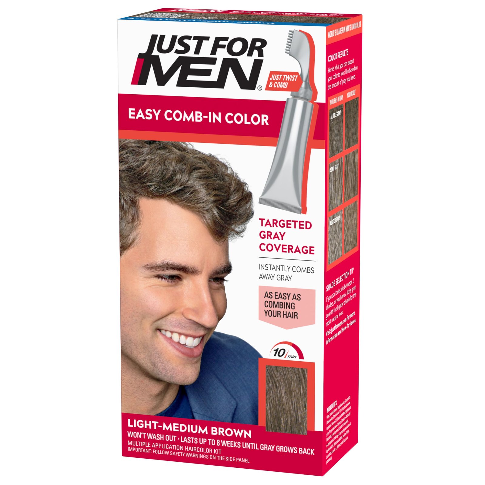 Just for Men Auto Stop Chemical Hair Dye
