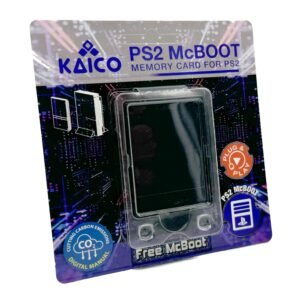 Kaico Free Mcboot 8MB PS2 Memory Card Running FMCB PS2 Mcboot 1.966 for Sony Playstation 2 – FMCB Free Mcboot Your PS2 – Plug and Play – Playstation 2 CFW McBoot 1.966