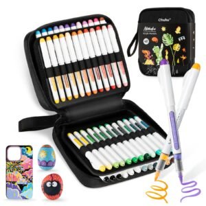 Ohuhu Acrylic Markers Set Direct Liquid 48 Colors Brush Tip – Nahuku