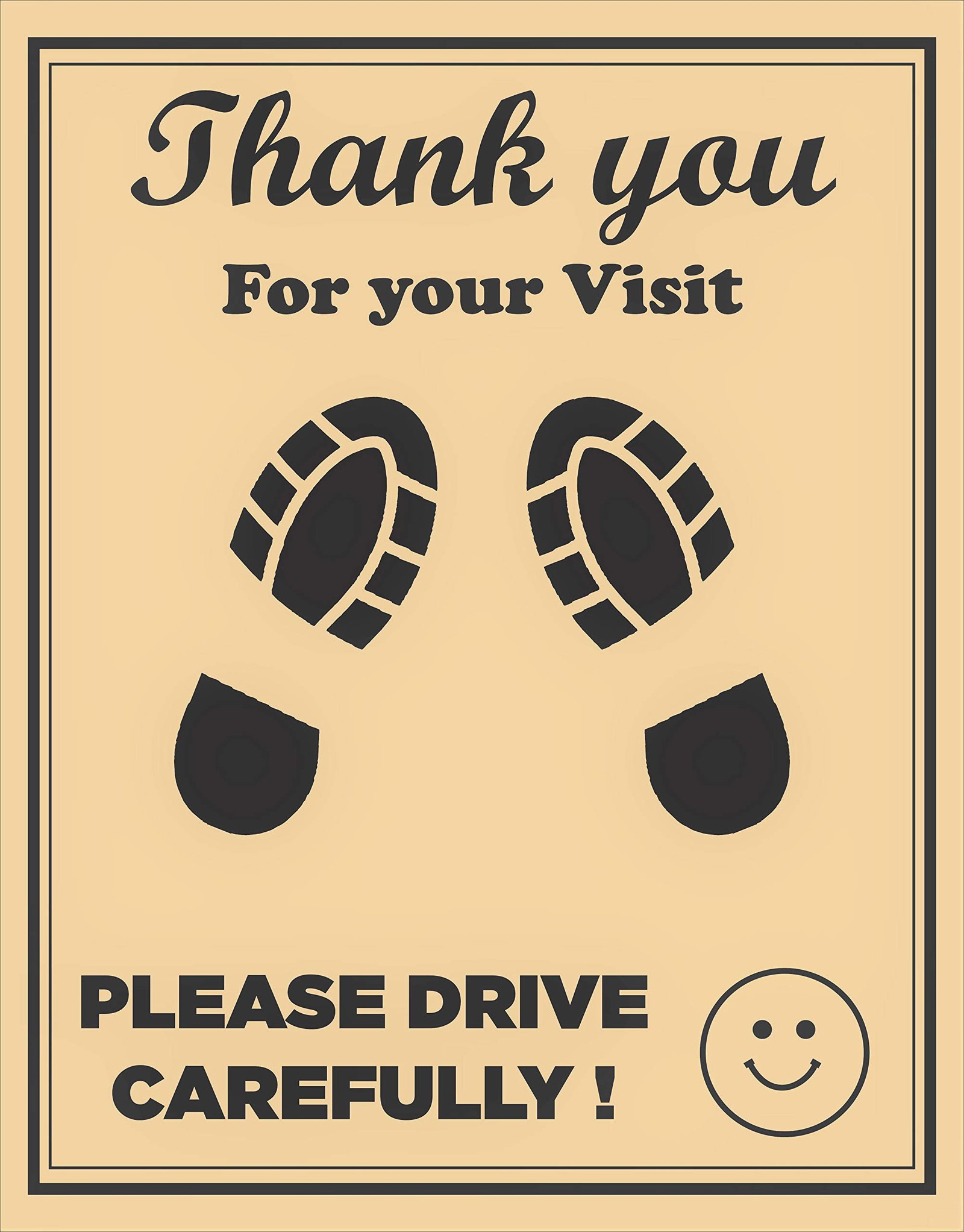 CONVRT® 100 Pcs Disposable Paper Car Floor Mats – Biodegradable Foot Mats for Car Interior – Universal Fit for All Cars, SUVs & Trucks (Size 49 * 38 CM)