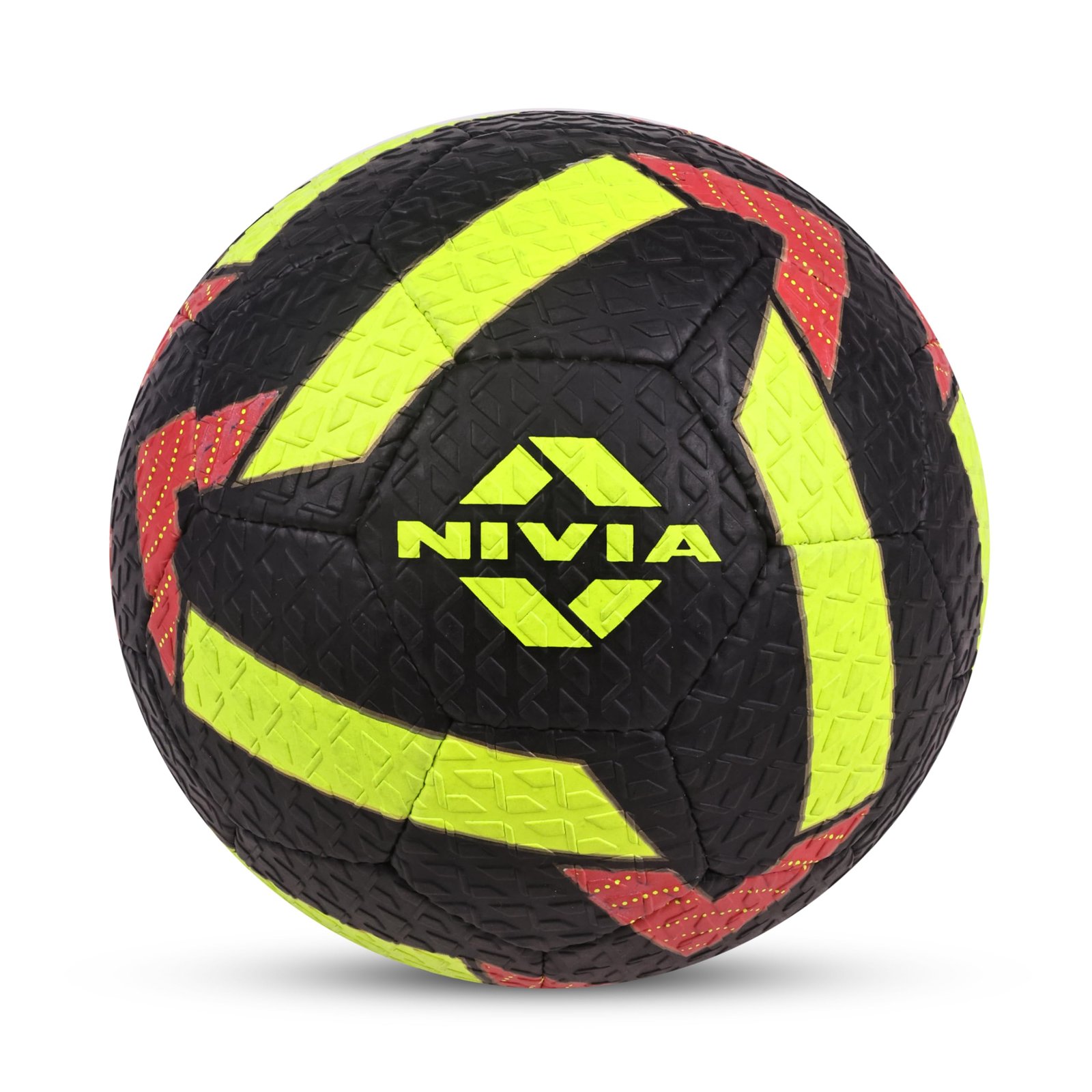 Nivia Street Football, Training Ball, 32 Panels, Durable Rubber Cover Hand-Stitched, Latex Bladder, Training Ball Standard, Made for Practice Sessions, to Play On Hard Ground