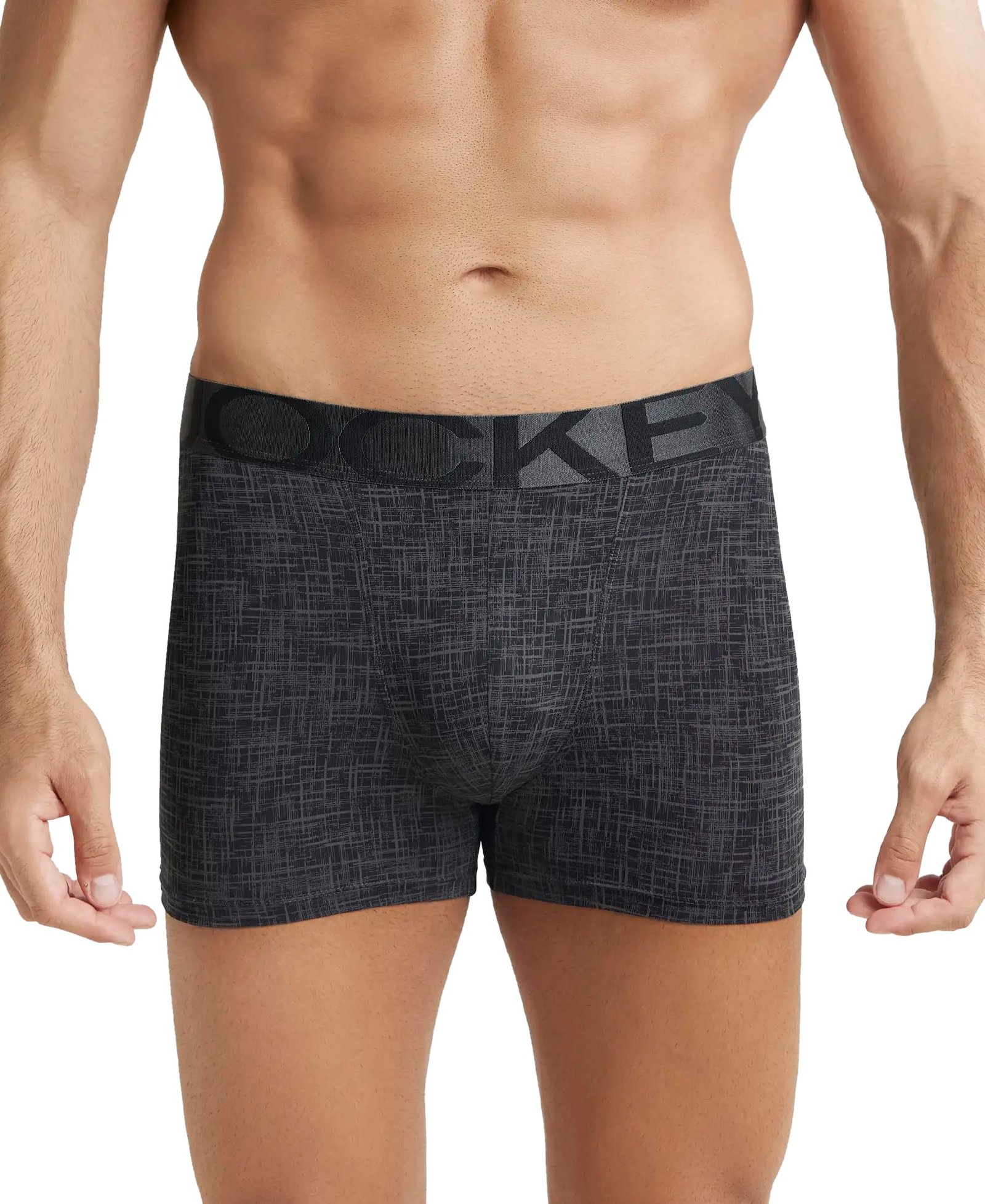 Jockey IC50 Men Tactel Microfiber Elastane Stretch Printed Trunk