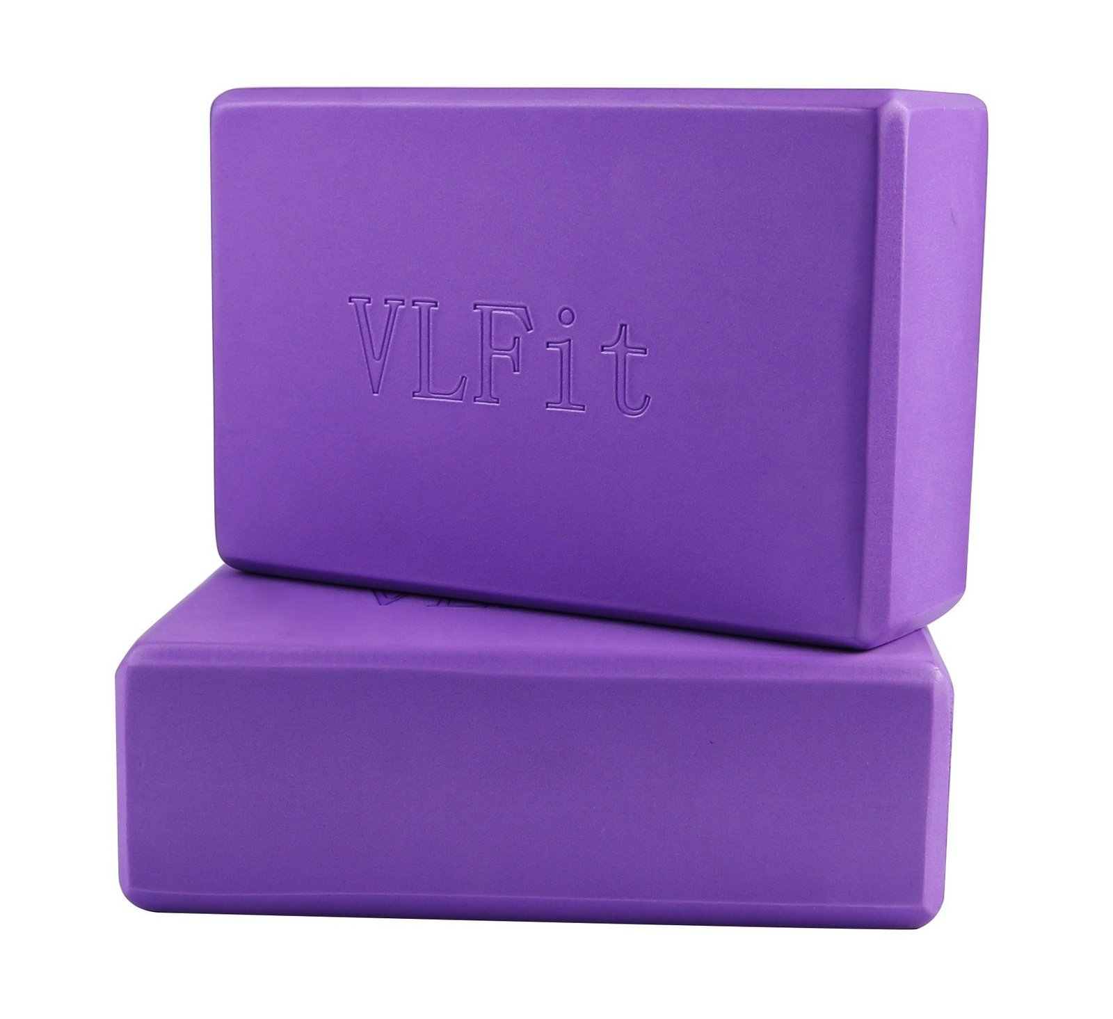 VLFit Yoga Block Set of 2 – Purple Colour
