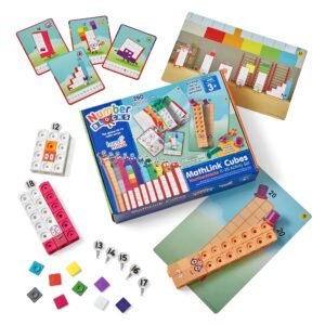Numberblocks MathLink Cubes 11-20 Activity Set, 30 Numberblocks Activities Linked to TV Episodes
