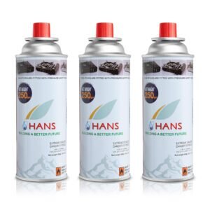 Hans Butane Gas Canister Pack of 3