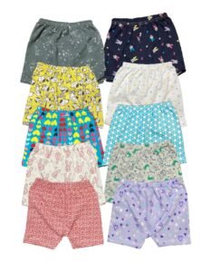 Trendy Baby Boys & Baby Girls Shorts (Pack of 10)