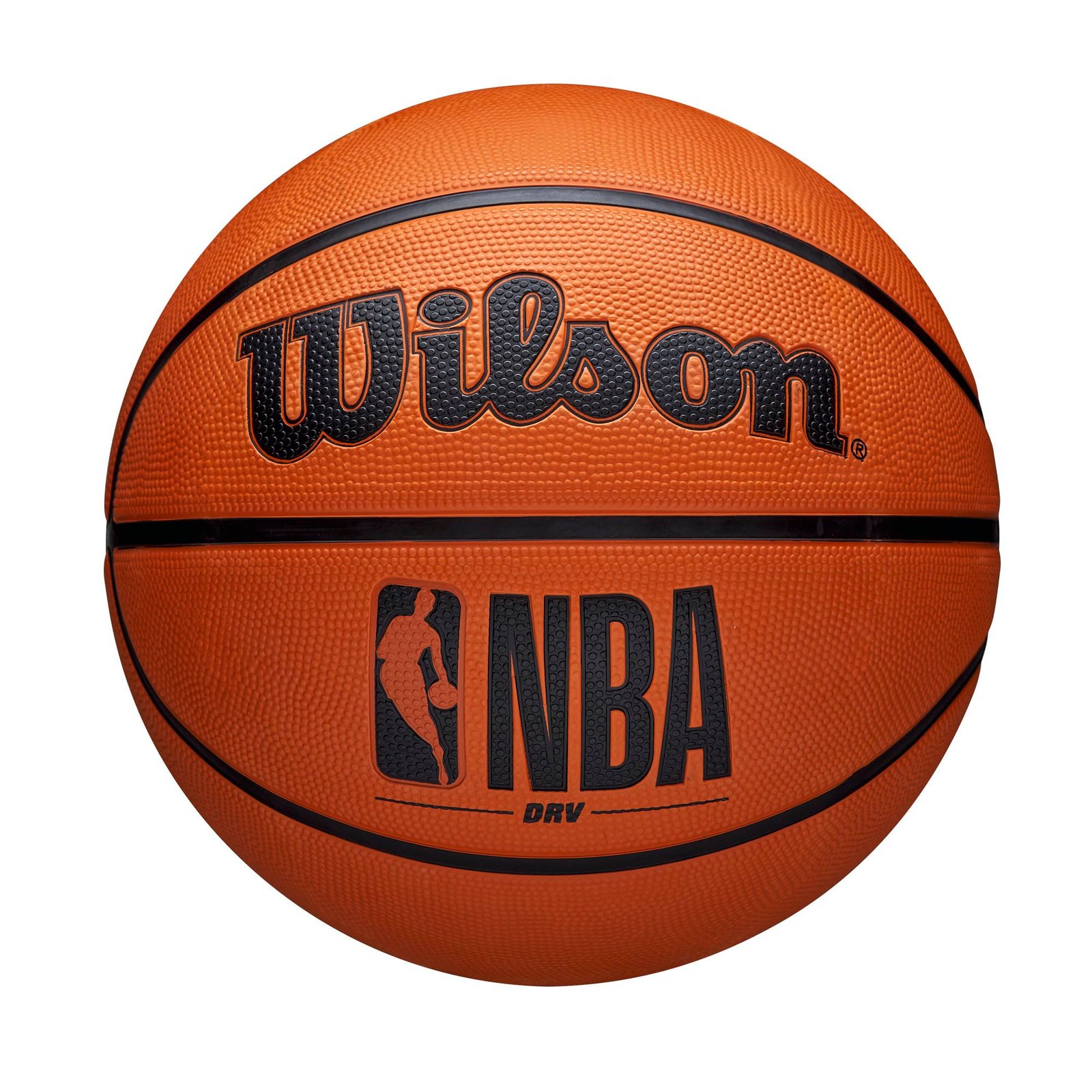 Wilson Rubber NBA DRV Series Basketball – DRV, Orange, Size 7-29.5″