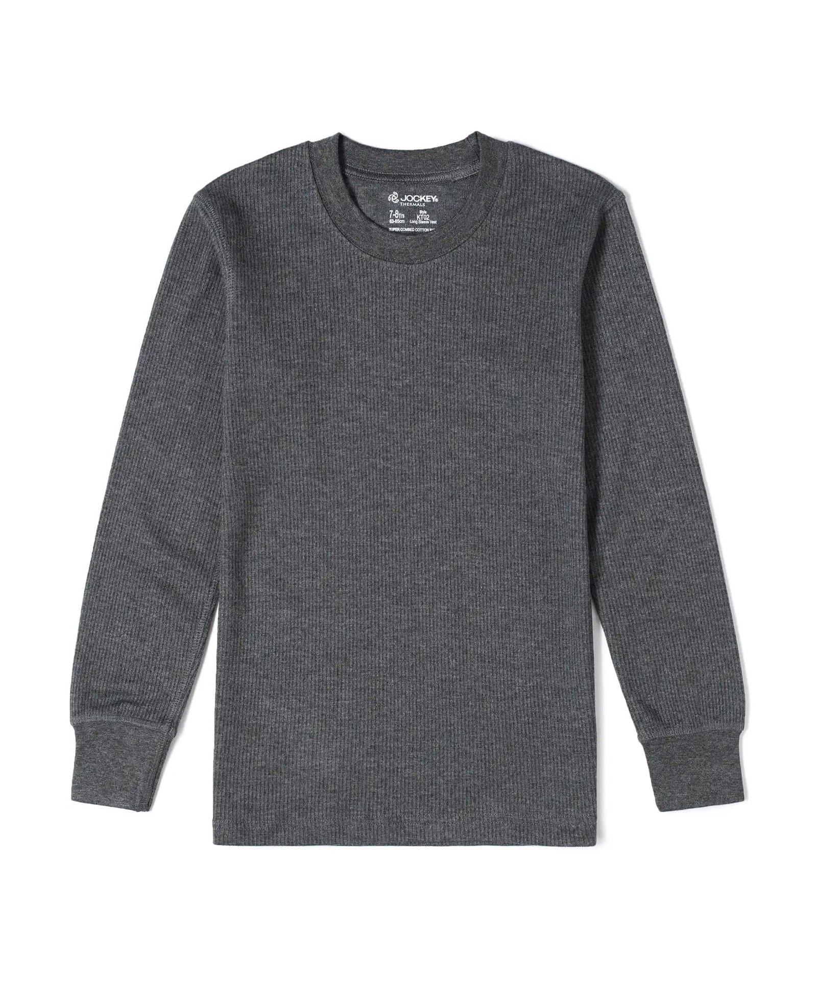 Jockey Kid’s Super Combed Cotton Rich Full Sleeve Thermal Undershirt with StayWarm Treatment