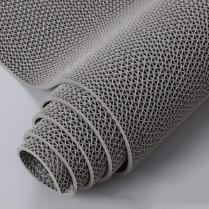 Anti Skid & Multipurpose Rubber Bathroom Mat/Shower Mat/Carpet/Rugs/Rainmat/Swimming Pool Mat| (Grey, 2X3 Feet)