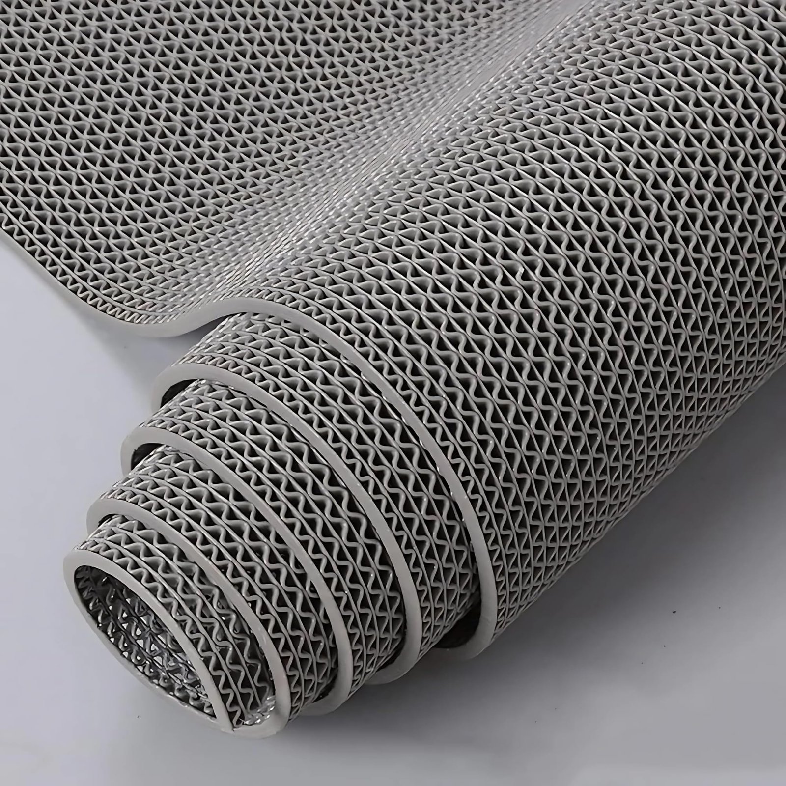 Anti Skid & Multipurpose Rubber Bathroom Mat/Shower Mat/Carpet/Rugs/Rainmat/Swimming Pool Mat| (Grey, 2X3 Feet)