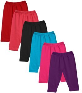 Dowin Cotton Solid Pajama for Baby Girl & Baby Boy Bottom Soft Regular Fit Tharmel Bottom (Dark Plain)