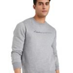 Qube By Fort Collins Men’s Cotton Crew Neck Sweatshirt