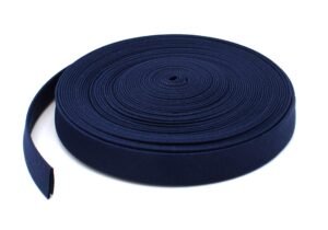 1/2″ Wide Double-fold Bias Tape ~ Poly Cotton (10 Yards, Navy)