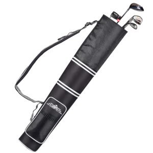Champkey USA Golf Carry Bag – Lightweight Sunday Bag (Black)