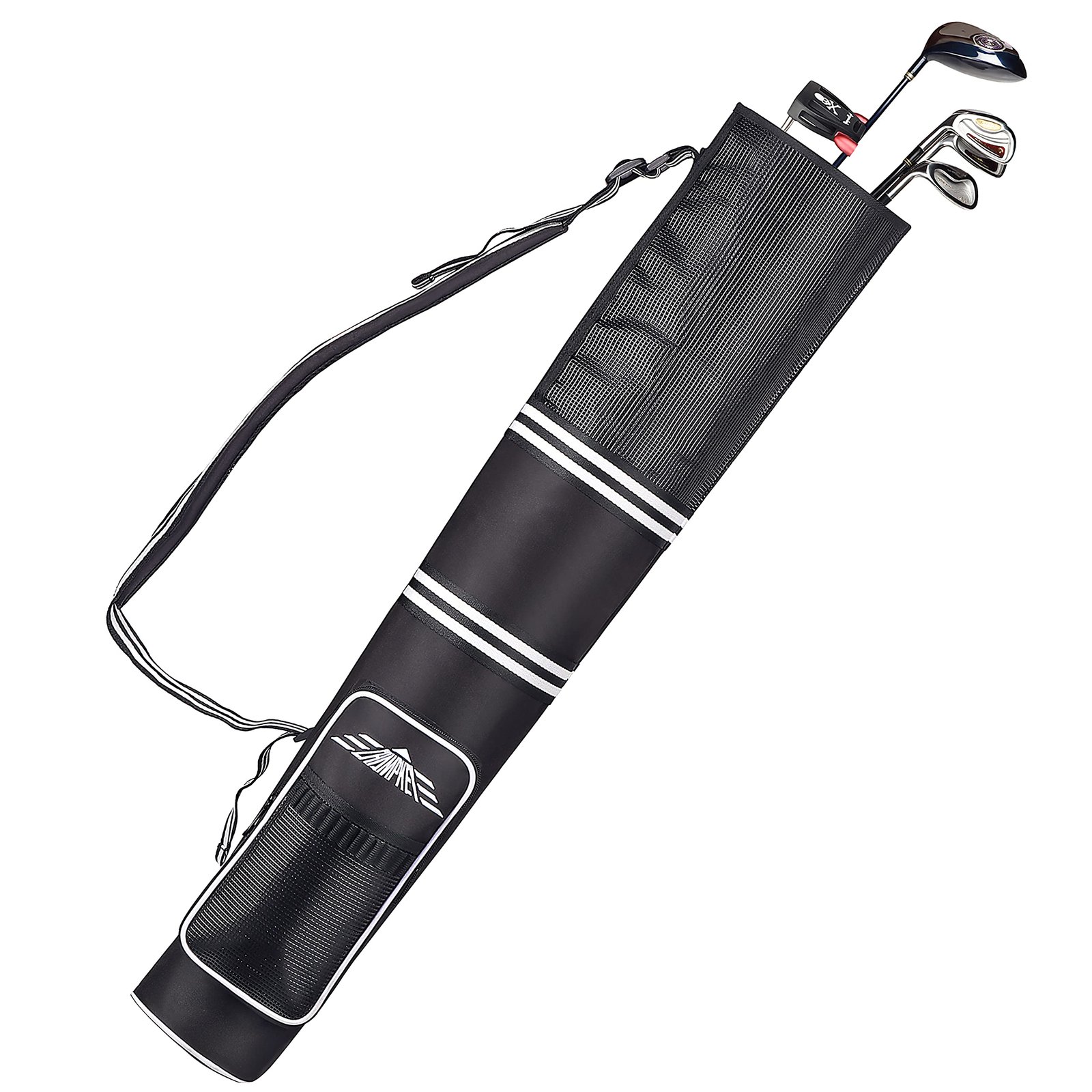 Champkey USA Golf Carry Bag – Lightweight Sunday Bag (Black)