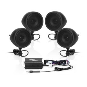 Boss Audio MCBK470B Bluetooth® | 1000 WATTS MAX Power All-Terrain Speaker and Amplifier System
