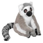 WILD REPUBLIC Ring Tailed Lemur Plush, Stuffed Animal, Plush Toy, Kids Gifts, Cuddlekins, 8 Inches
