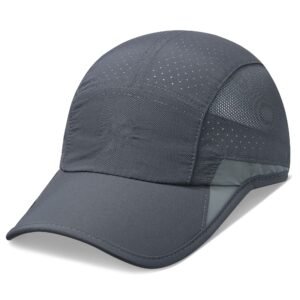 HSR Unstructured Reflective Lightweight Breathable Stylish Sports Soft Hat Cap for Men and Women
