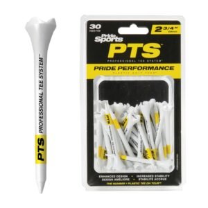 Pride Professional System Evolution Tee, 2-3/4 inch – 30 Count (Yellow)