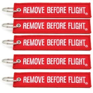 Rotary13B1 – Remove Before Flight Key Chain 5 Pack